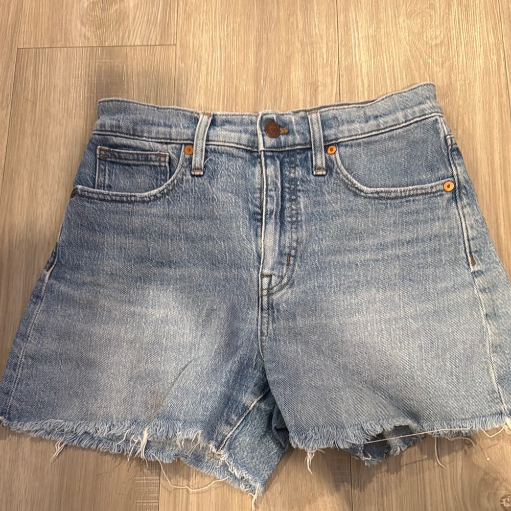 MADEWELL Denim Blue Women's Shorts